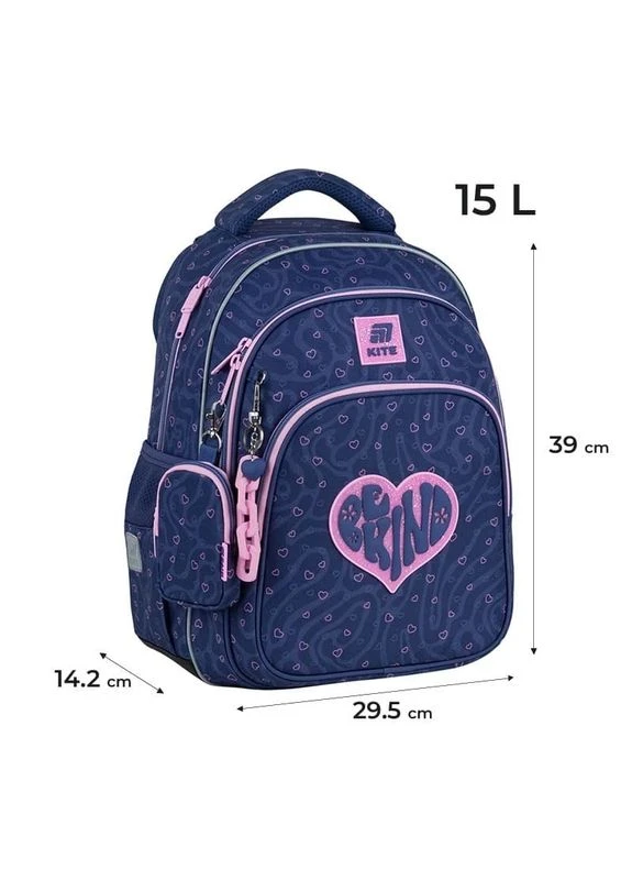 Школьный рюкзак Education 763M Be Kind 15 л (K25-763M-4) Kite (335405347)