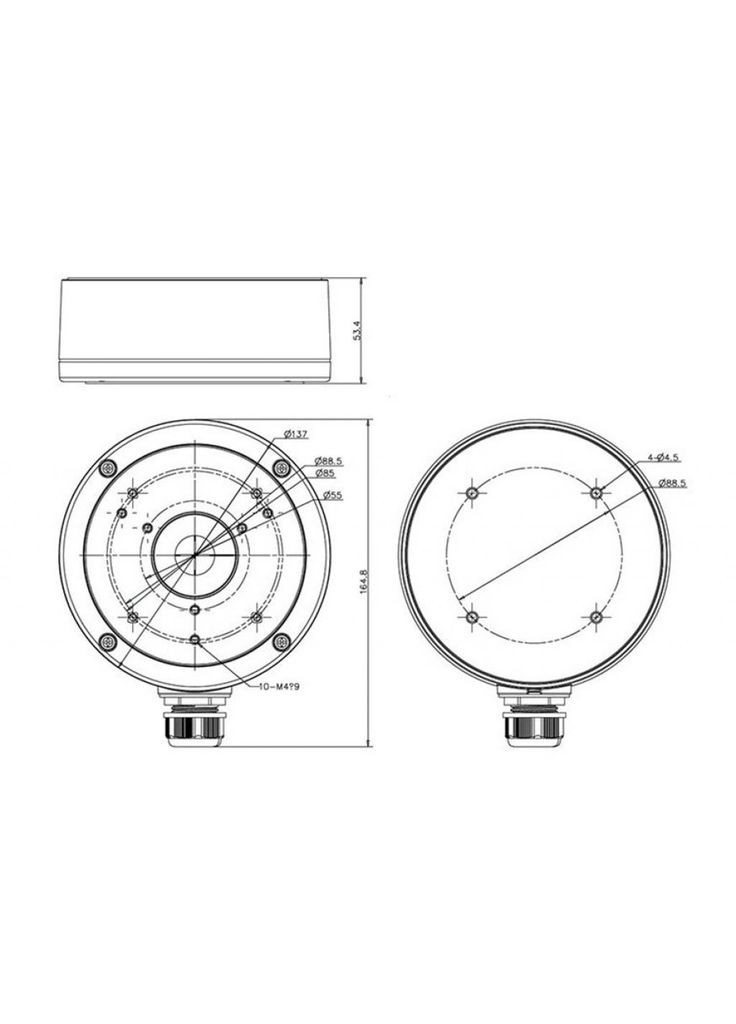 Крепление для видеокамеры DS-1280ZJ-S Hikvision (372619121)