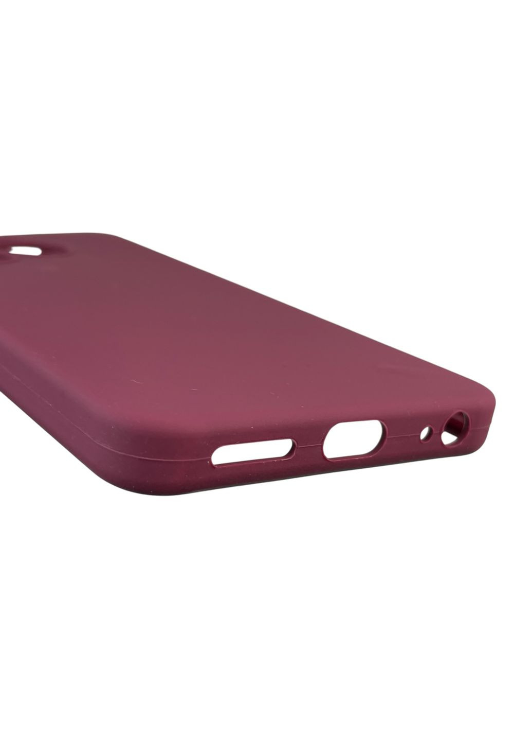 Чехол для Spark 20C BG7n силиконовый с микрофиброй нескользящий на техно спарк 20с бордовый Tecno (366387912)