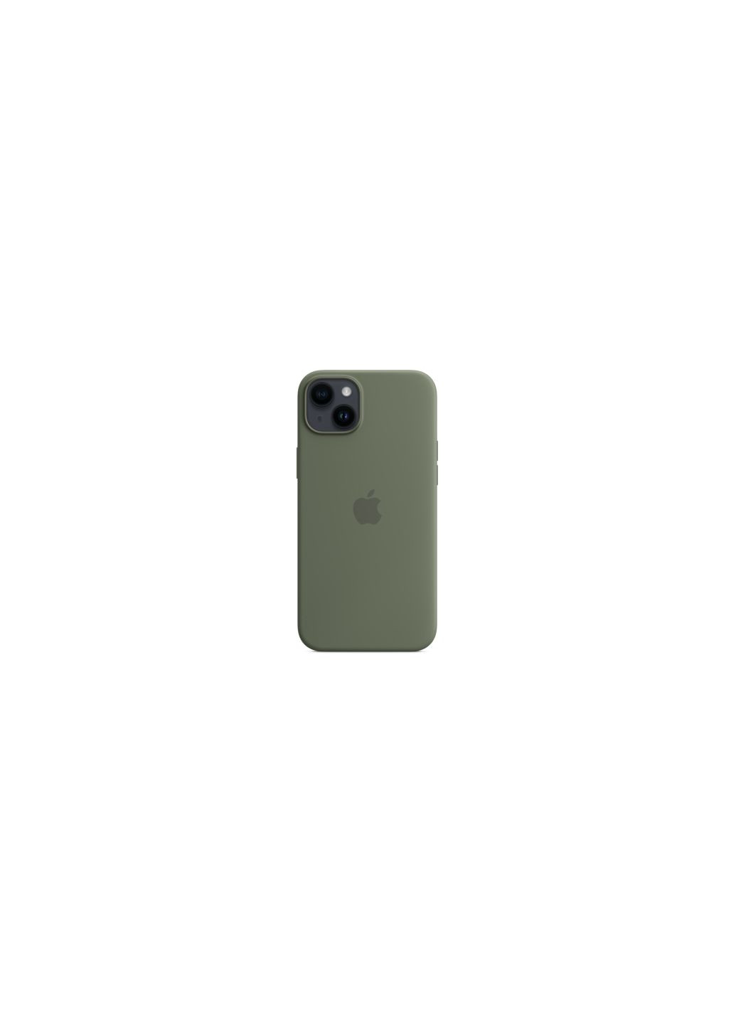 Чехол для мобильного телефона iPhone 14 Plus Silicone Case with MagSafe Olive,Model A2911 (MQUD3ZE/A) Apple iphone 14 plus silicone case with magsafe - olive (275100115)