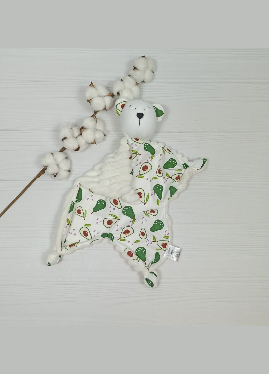 Набор для новорожденного: пеленка, подушка и игрушки a.l.babybox Авокадо Белый No Brand (315488067)