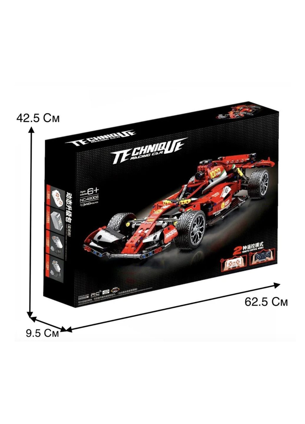 Конструктор Formula 1 "Боліт Ferrari" – 1348 деталей Bella (350627710)