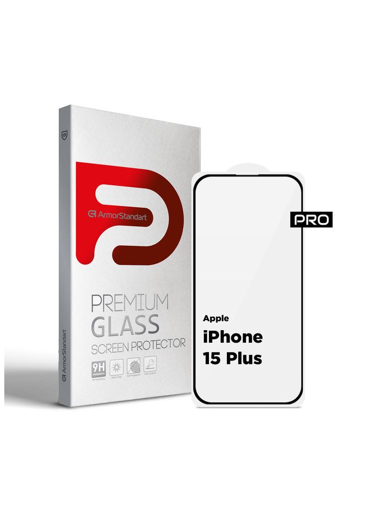 Скло захисне (m319829) ArmorStandart Pro Apple iPhone 15 Plus (367070462)