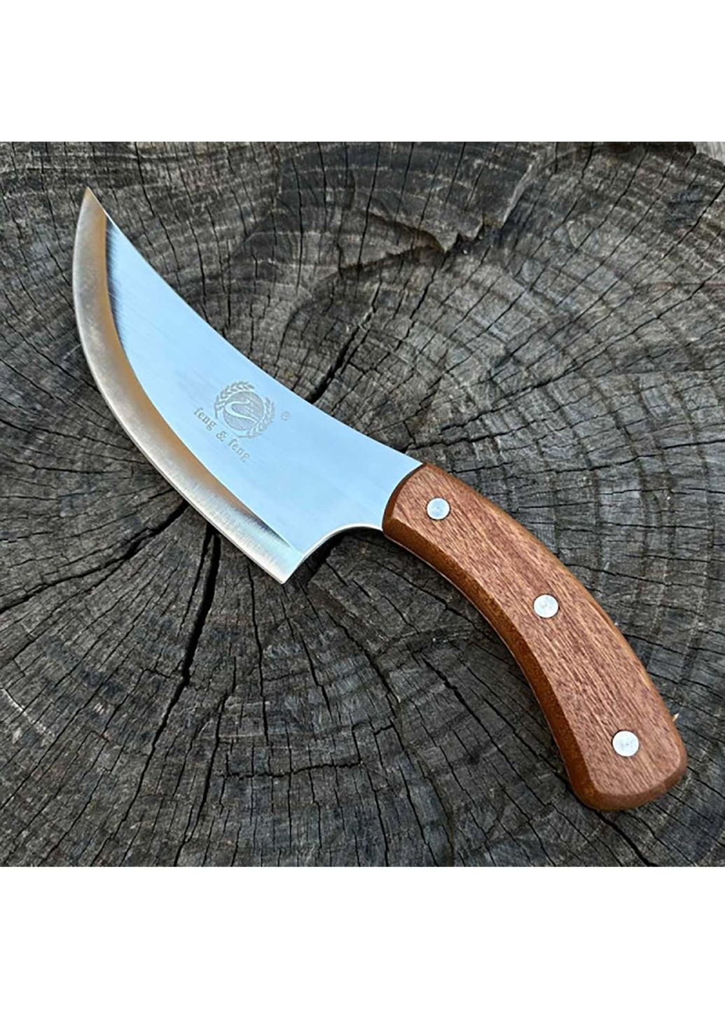 Обвалочный нож для мяса Satori из нержавеющей стали с деревянной рукояткой 26.5 см Kitchen Master (360801507)