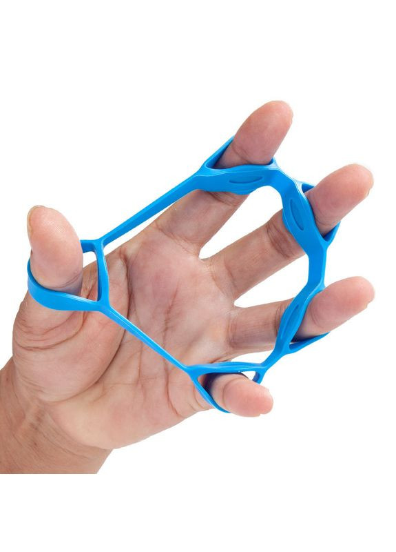 Набор силиконовых эспандеров для тренировки пальцев рук из 3 шт с нагрузкой 2,7, 3,6 и 5,0 кг No Brand (314933736)