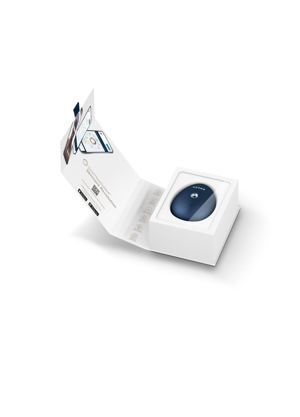 Електронний освіжувач для зволоження обличчя Facial Hydration Refresher 4в1 midnight GESKE (341526203)