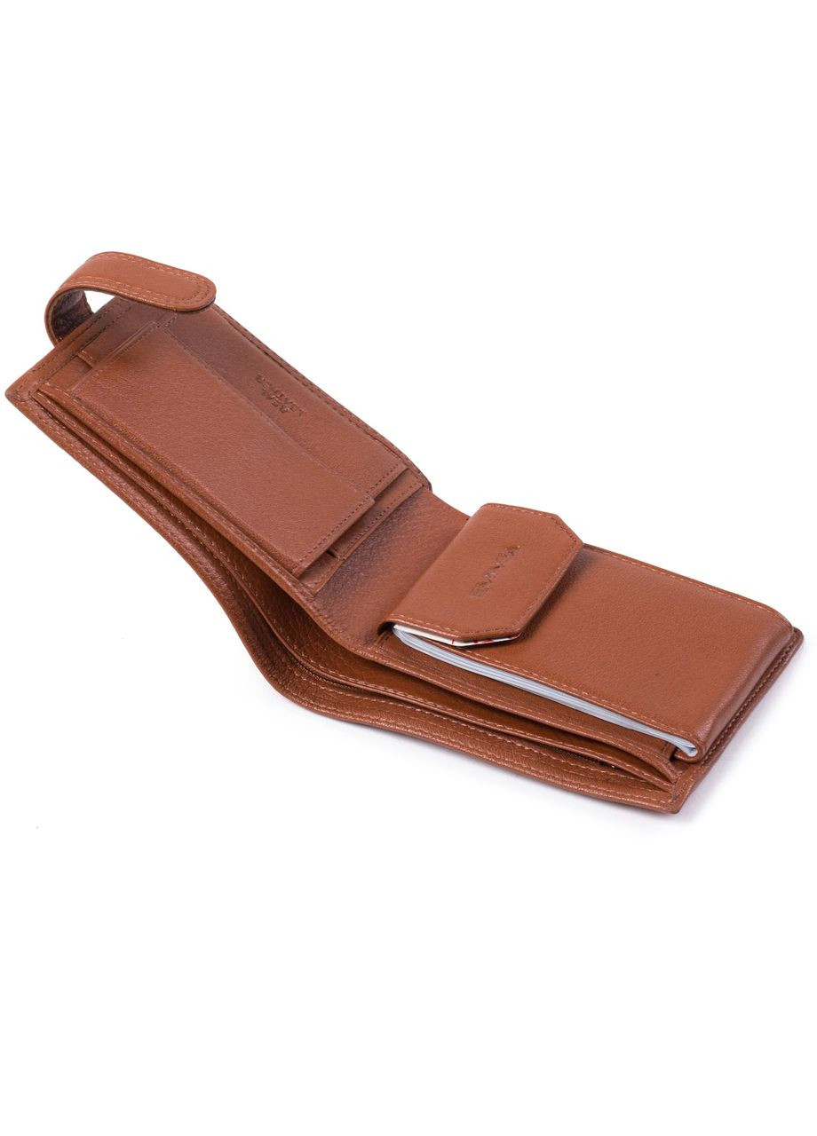 Мужской кошелек с визитницей кожаный 104312-2 коричневый Eminsa (261481774)