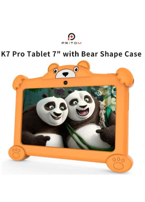 Детский планшет Pritom Pro 2ГБ + 32ГБ + Защитный чехол с подставкой No Brand (292866342)
