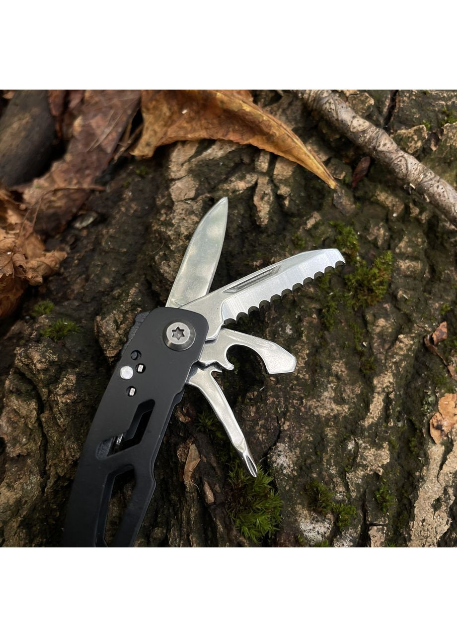 Брелок мультитул чорний No Brand (371797307)