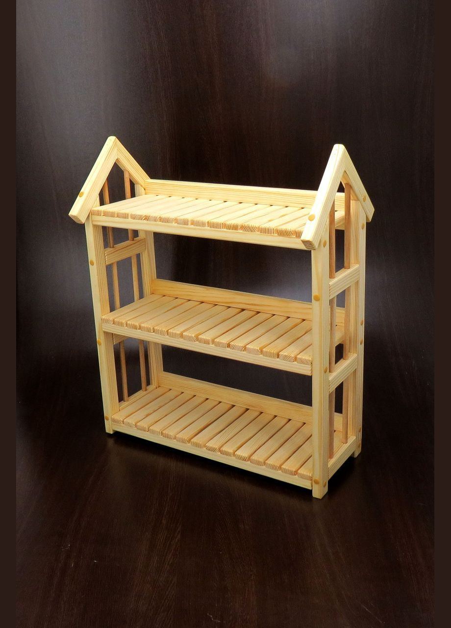 Подставка для цветов из дерева Ла-Фельгера 3 ваниль (ЦВП-304002) No Brand (328226854)