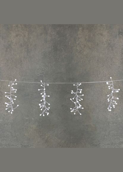 Гирлянда "Бахрома", " ", 12,2 м, холодный белый Luca Lighting (329408141)