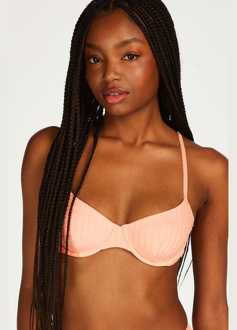 Помаранчевий літній купальник (ліф, трусики) Hunkemoller