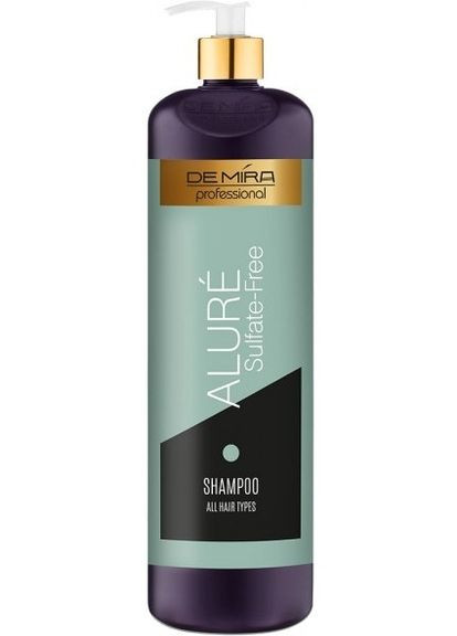 Безсульфатний шампунь для всіх типів волосся Alur? Sulfate-Free Shampoo 1000ml (1489923-30371782) DeMira Professional (368602593)