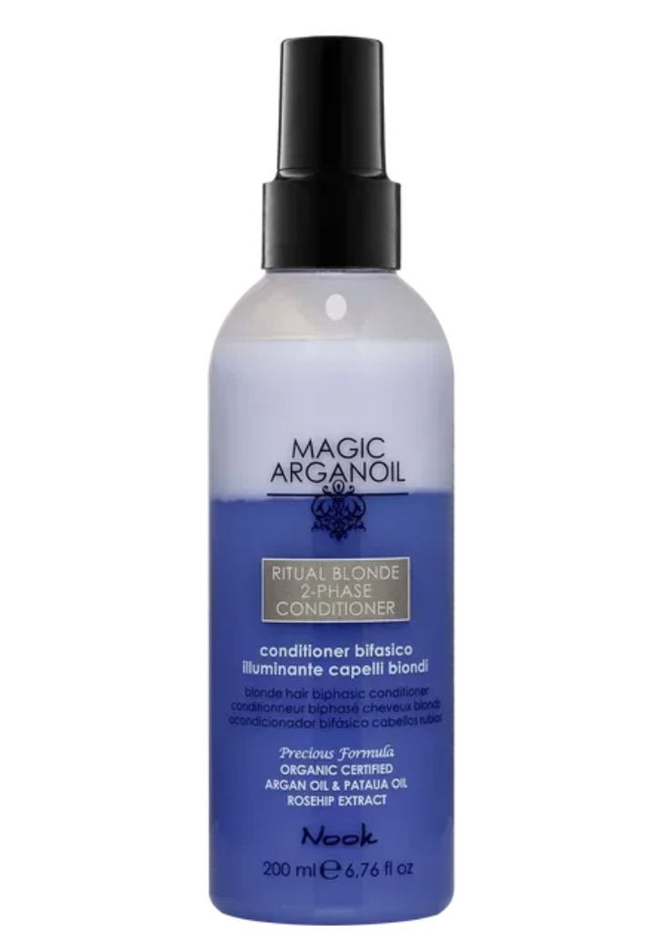 Двофазний незмивний кондиціонер RITUAL BLONDE 200 мл Nook (332051543)