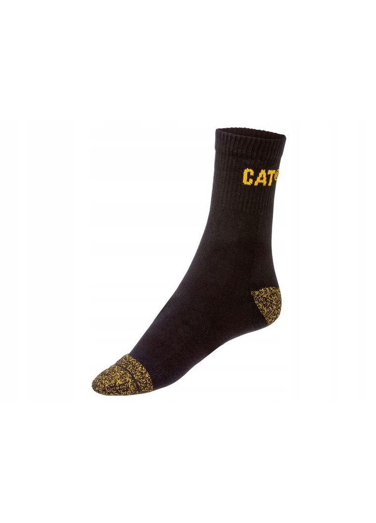 Чёрные носки трикотаж средней длины для мужчины cordura® 434659-1 43-46 Caterpillar (368500505)