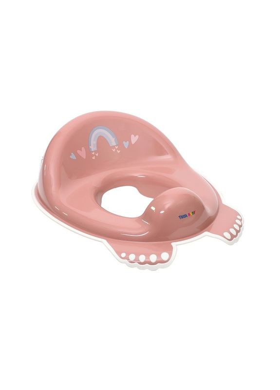 Накладка на унітаз Meteo, з протиковзкими гумками, рожевий () Tega Baby ME-002-123 (328200183)
