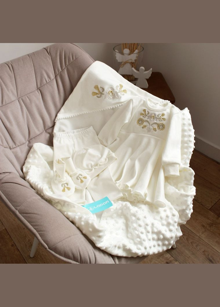 Крестец и платье для крещения девочки небесные серафимы Ladan (300581553)