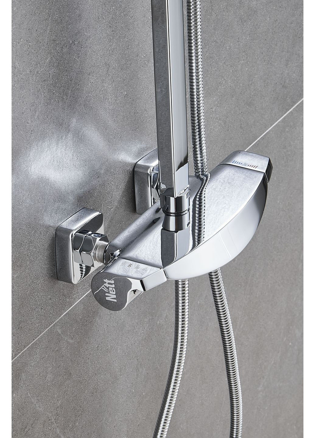 Душова система з термостатом зовнішнього монтажу Nett STH-32 (352729989)