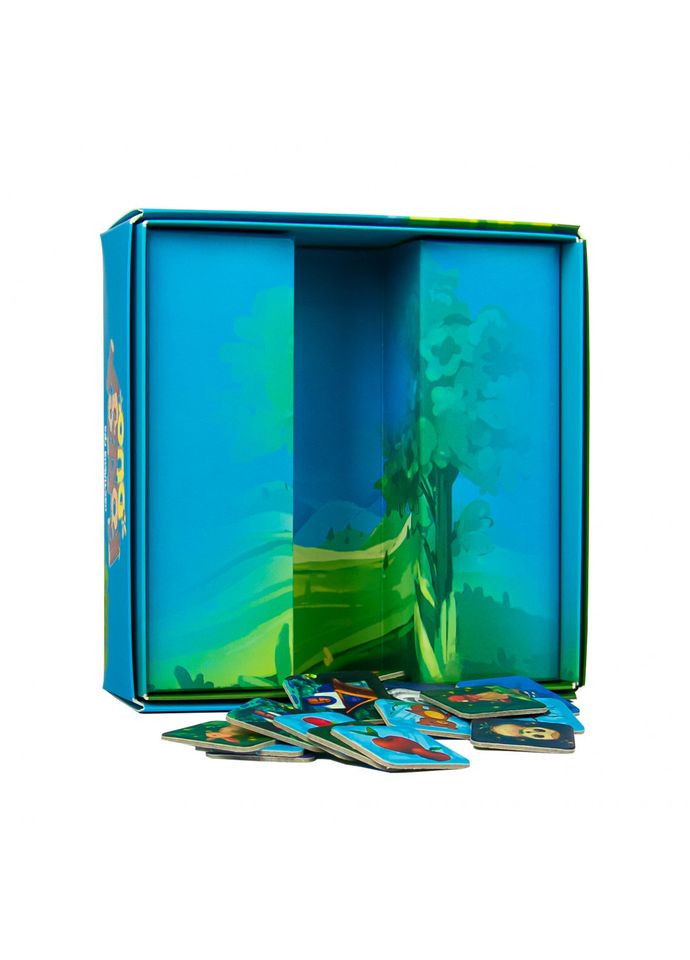 Настільна гра-мемо "Forest Duo" 30867 інструкція 64 фішки Strateg (304409589)