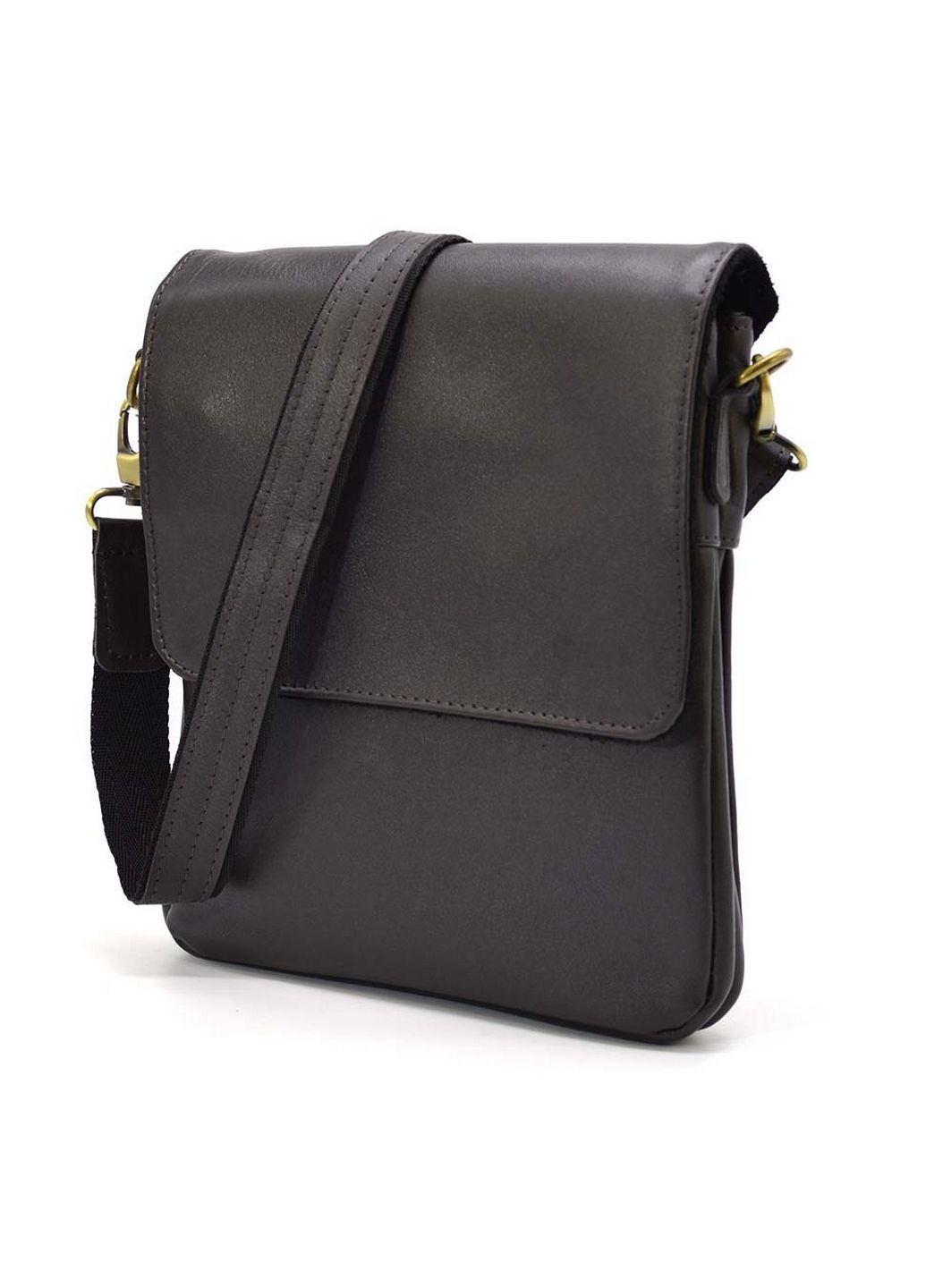 Чоловіча шкіряна сумка через плече 25х24х5 см TARWA (315869196)