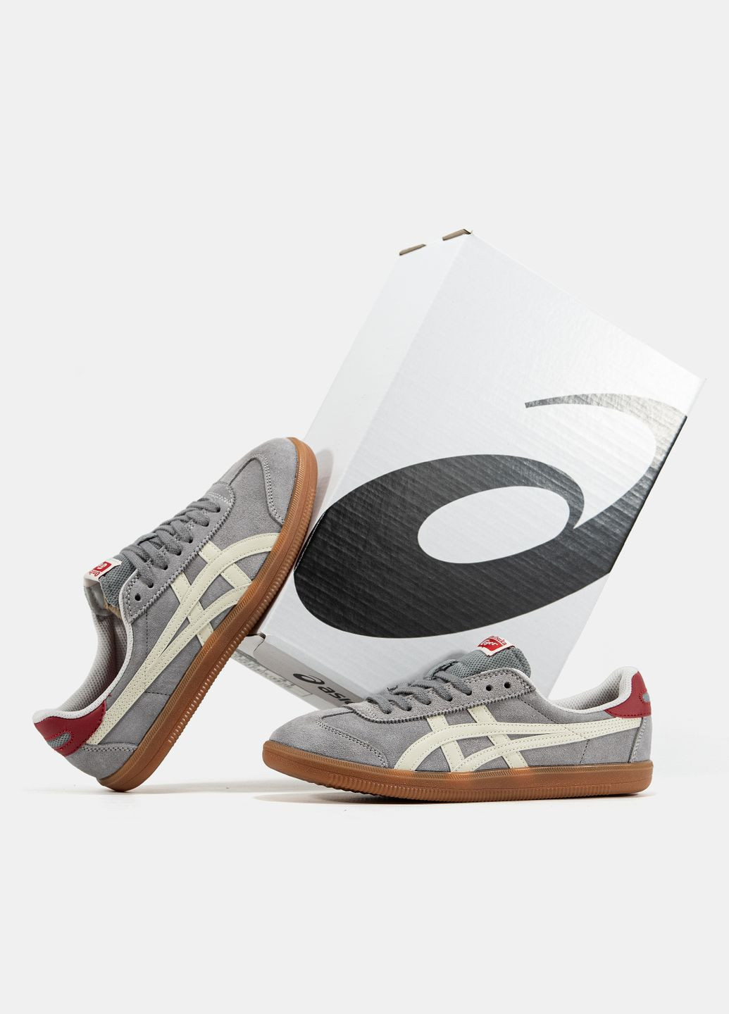 Темно-сірі Осінні кросівки чоловічі і жіночі asics onitsuka tiger tokuten deep ash | асікс онітцука тайгер токутен темно-сірі No Brand