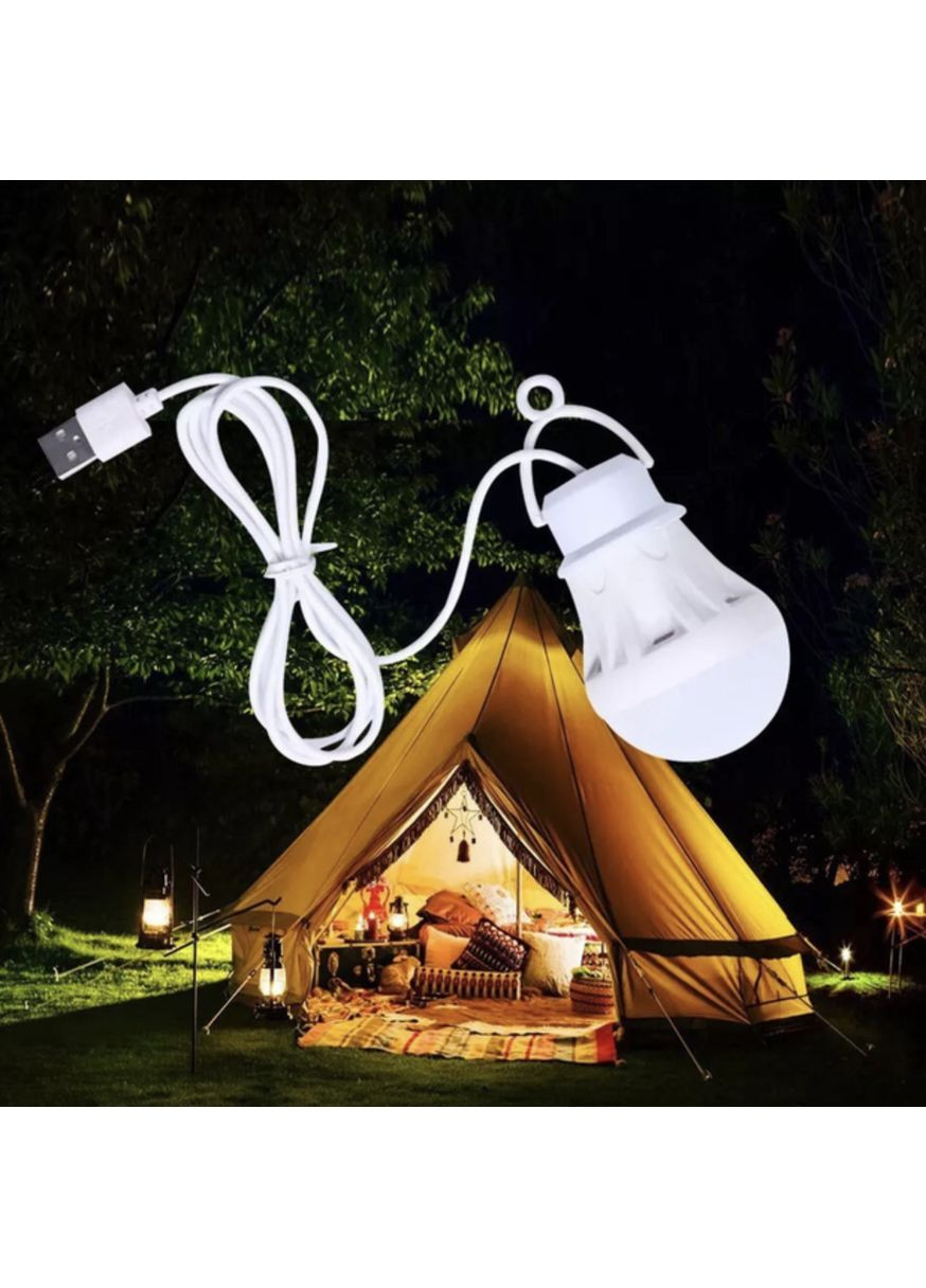 USB Лампочка подвесная светодиодная лампа для кемпинга для чтения компьютера 5В / 450 Лм REO (360898219)