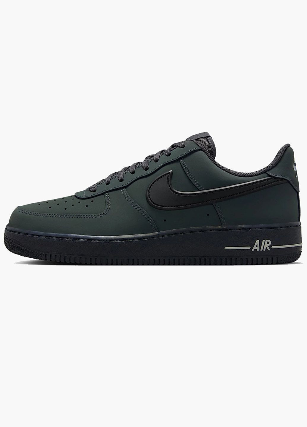 Зелені кросівки чоловічі air force 1 07 green hv6223-002 Nike