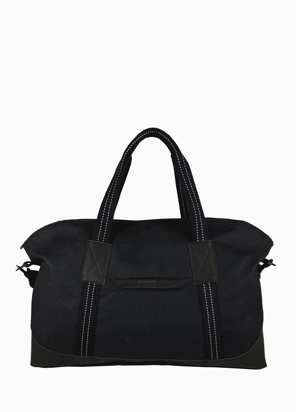 Сумка Дорожня Leather Canvas Чорний D1601EX017 Exodus дорожня сумка (370785985)