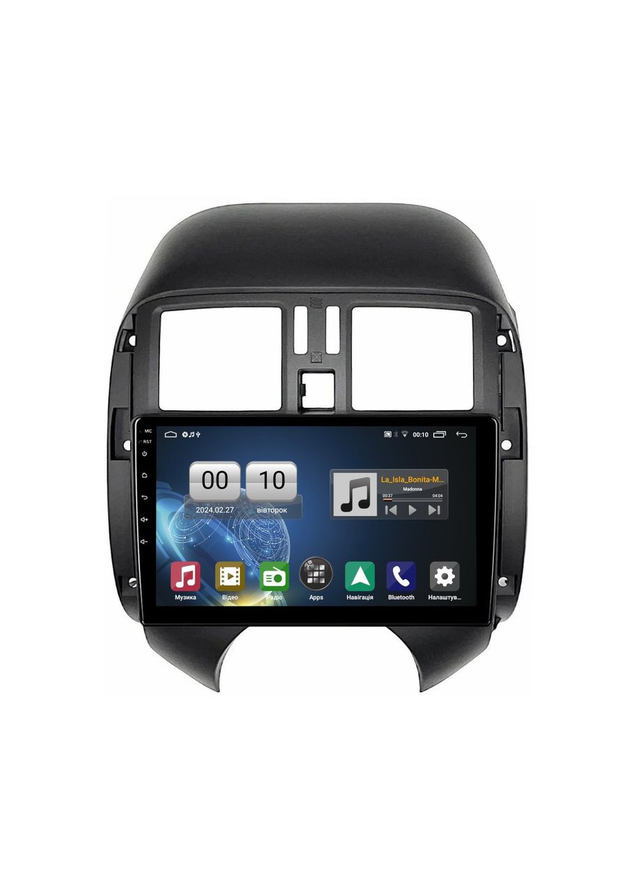 Штатна магнітола серії Q1 під Nissan Micra, March (K13) 2010-2013, Renault Pulse 2011-2019 (F2) 9 дюймів QIV (346502430)