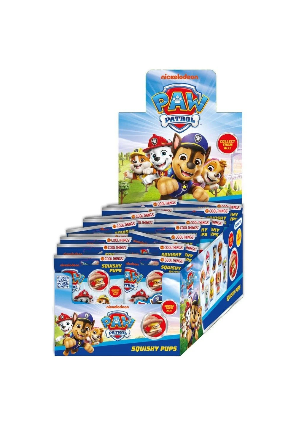 Іграшка-сюрприз сквіш серії Paw Patrol – Дружня команда Cool Things (392586079)