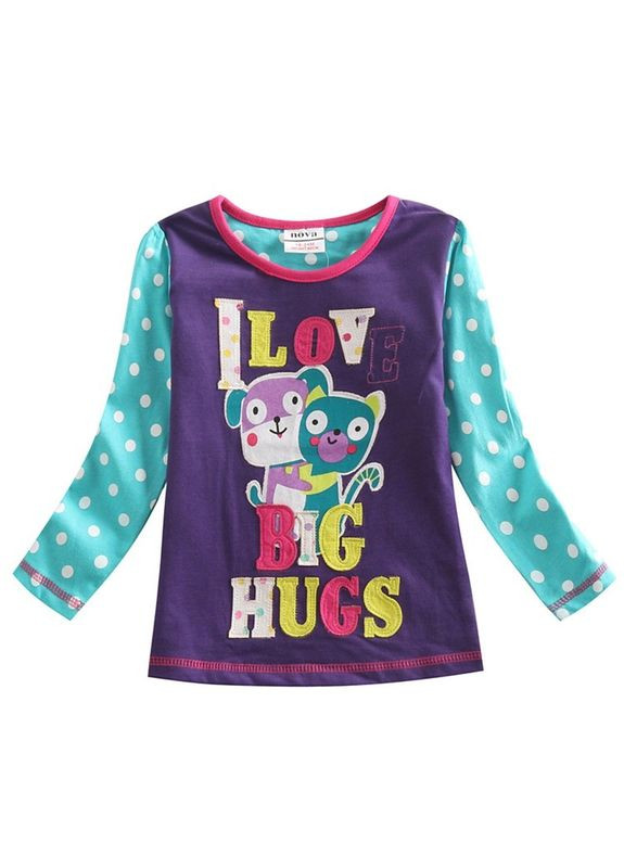 Дитяча кофточка реглан на дівчинку з довгим рукавом Nova (362046714)