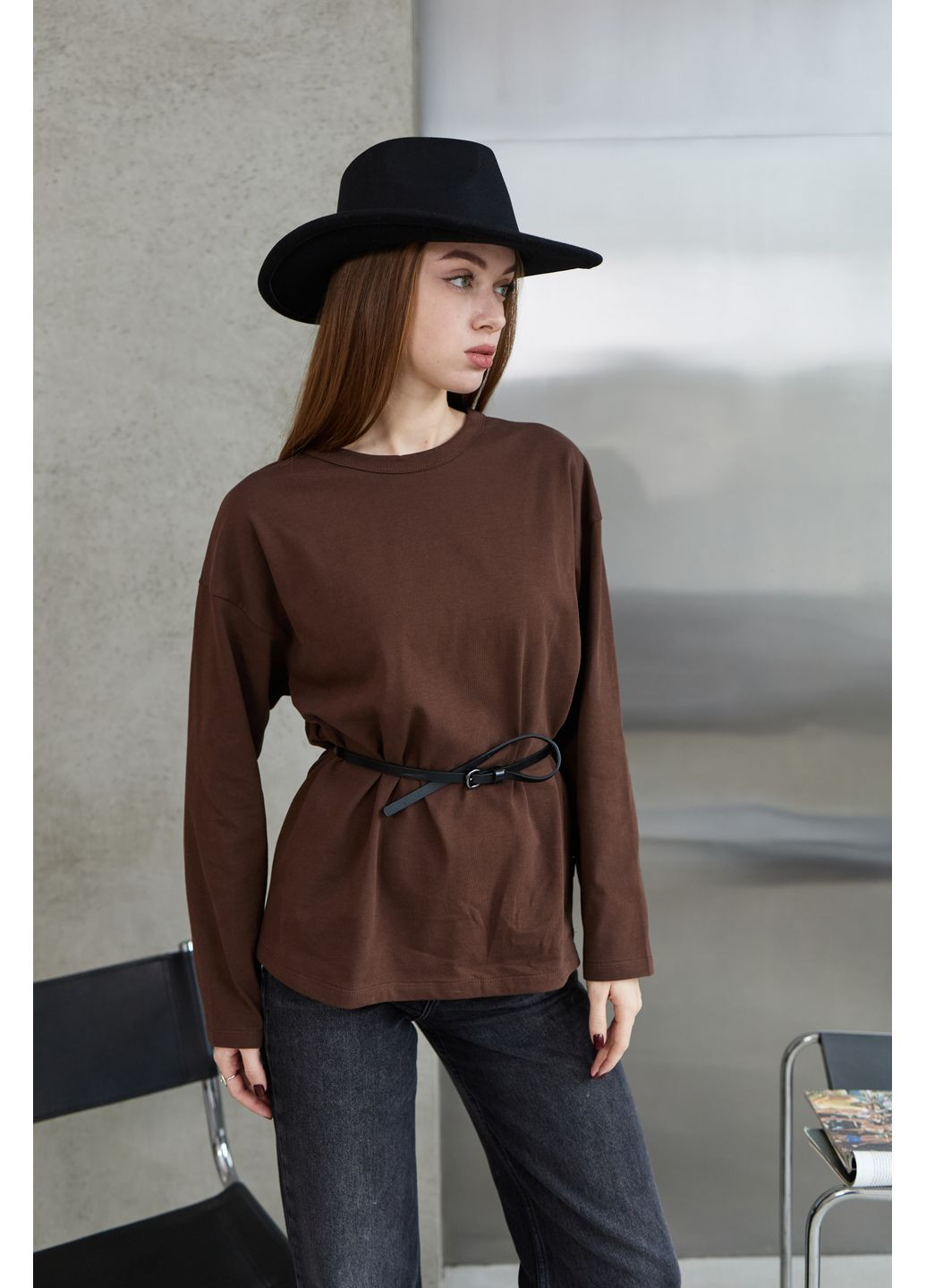 Шляпа Федора Ковбойка унисекс с устойчивыми полями No Brand (362346133)