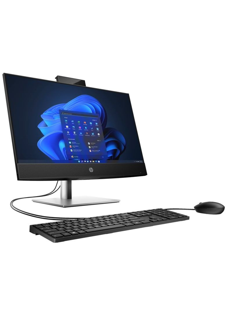 Компьютер персональный моноблок ProOne 440-G9 23.8" FHD IPS AG, Intel i5-14500, 16GB, F512GB, UMA, WiFi, кл+м, DOS, черный HP (363834316)