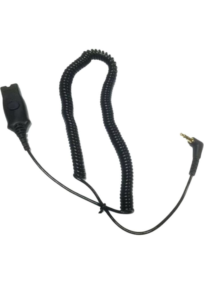 Кабель 3.5mm QD Cbl fIP Touch 3м Black (85Q43AA) Poly (345562460)