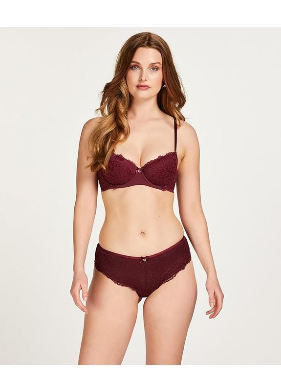 Бордовий бюстгальтер marine бордовий Hunkemoller
