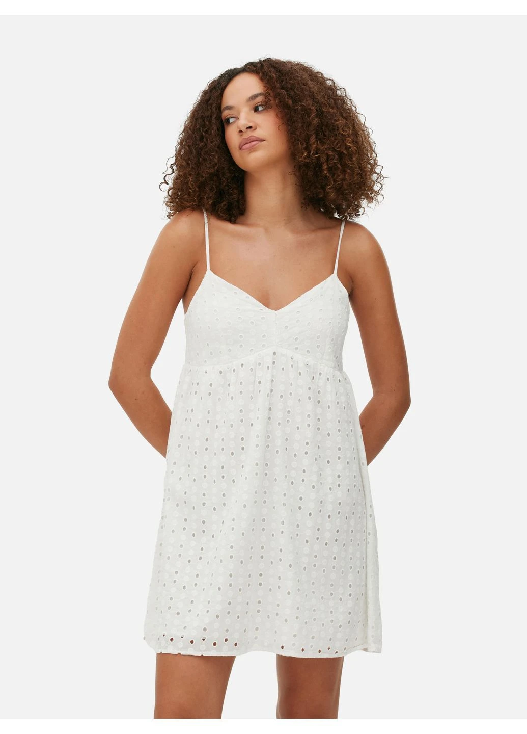 Белое платье лето,белый, Primark