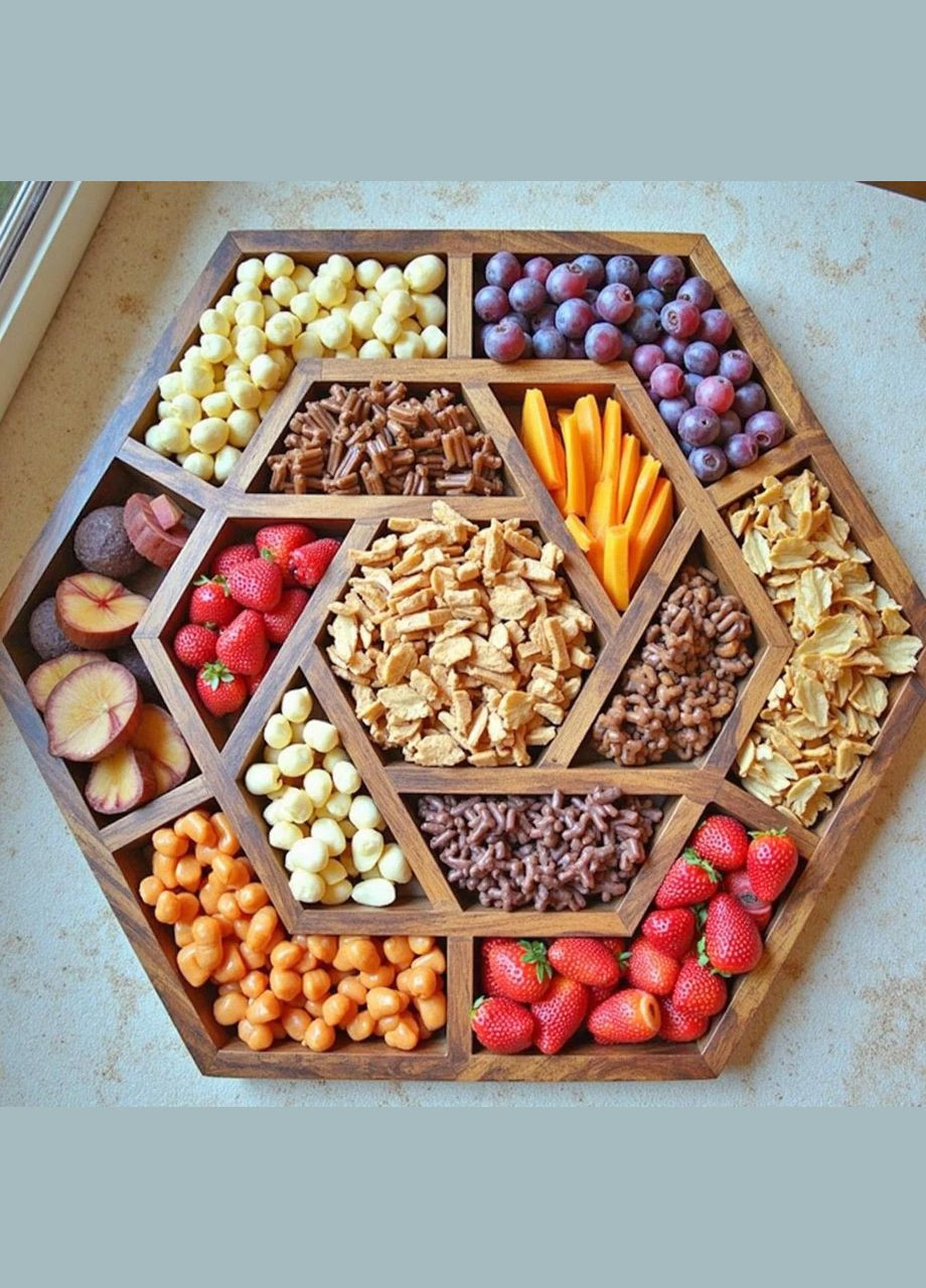 Менажниця з дерева Тостада макоре (МЕН-008826) No Brand (327849888)