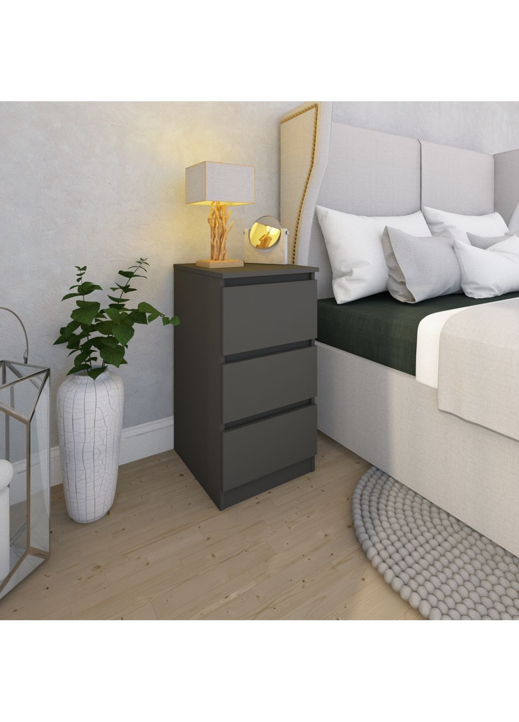 Комод на 3 ящика 50х40х77,4см MEBEX (354307052)