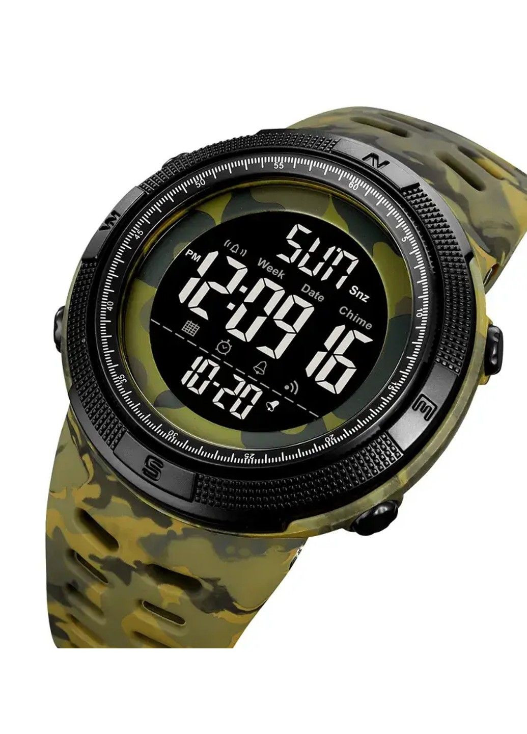 Спортивные наручные часы 2070 (Камуфляж с черным циферблатом) Skmei (314483842)