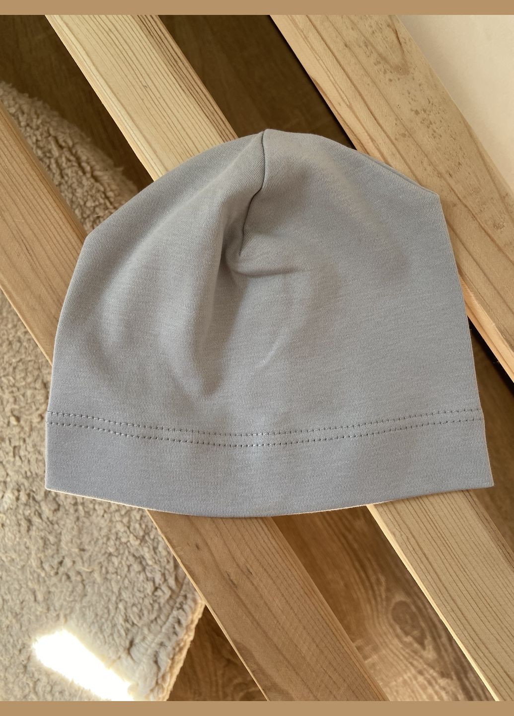 Шапка для новорожденного интерлок No Brand (302255380)