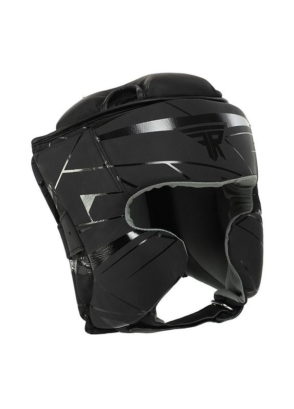 Шлем боксерский с полной защитой Fistrage Intense Fighter VL-9347 Серо-черный, (37508258) FDSO (323024764)