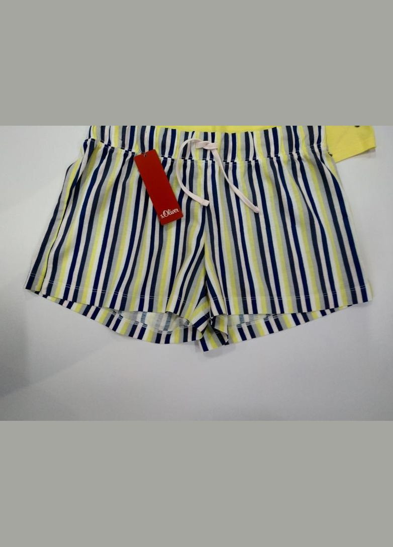 Комбинированная всесезон женская яркая пижама из хлопка ak 41-41 размер м S.Oliver