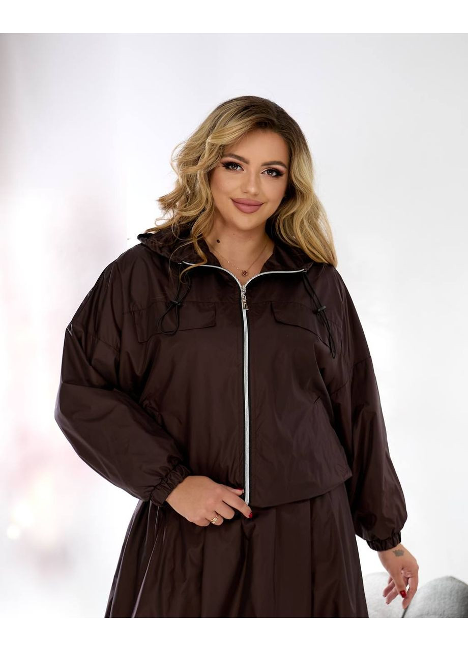 Жіночий костюм вітровка+спідниця Style Point (361678992)