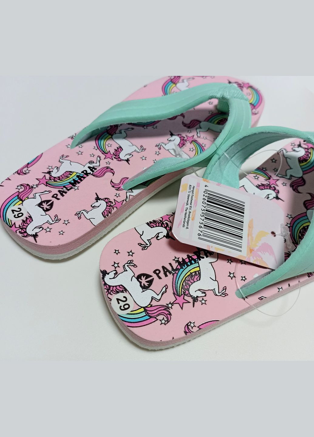 В'єтнамки з гнучкою підошвою для дівчинки 575676 рожевий Hengst Footwear (264640706)