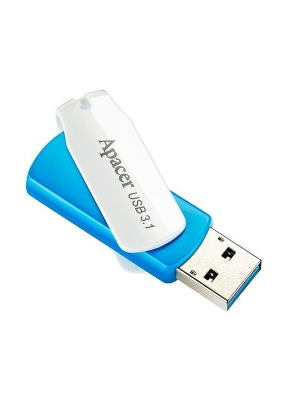 Флеш-накопитель USB3.1 32GB AH357 Blue/White (AP32GAH357U-1) Apacer (336958869)