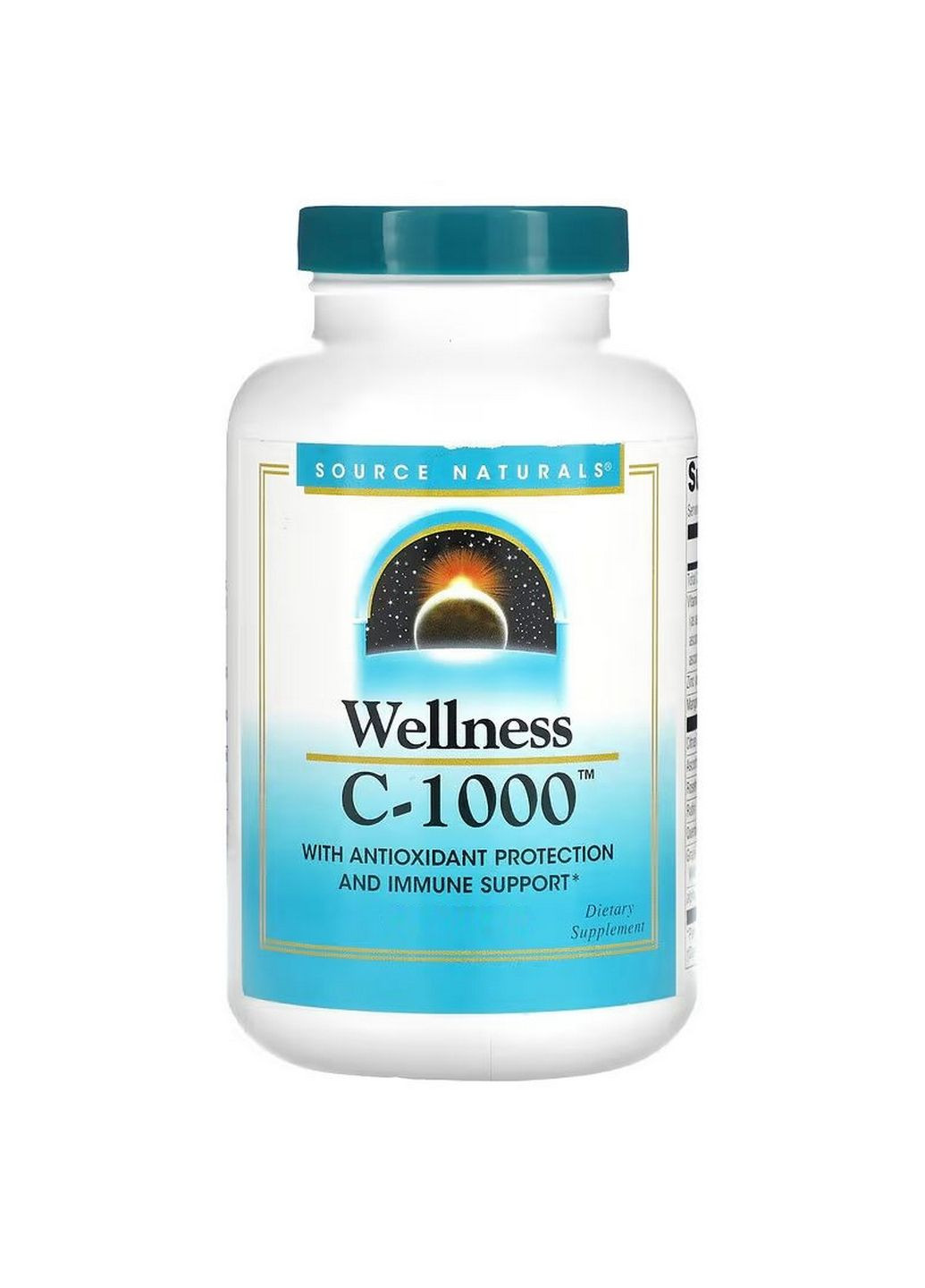 Вітаміни та мінерали Wellness Vitamin C-1000, 100 таблеток Source Naturals (293421813)
