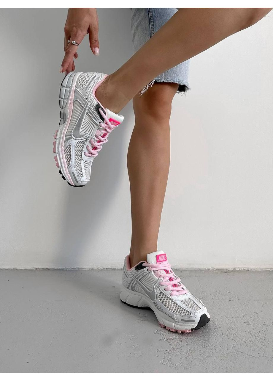 Рожеві Осінні кросівки чоловічі nike zoom vomero 5 silver pink найк аір зум вомеро 5 No Brand