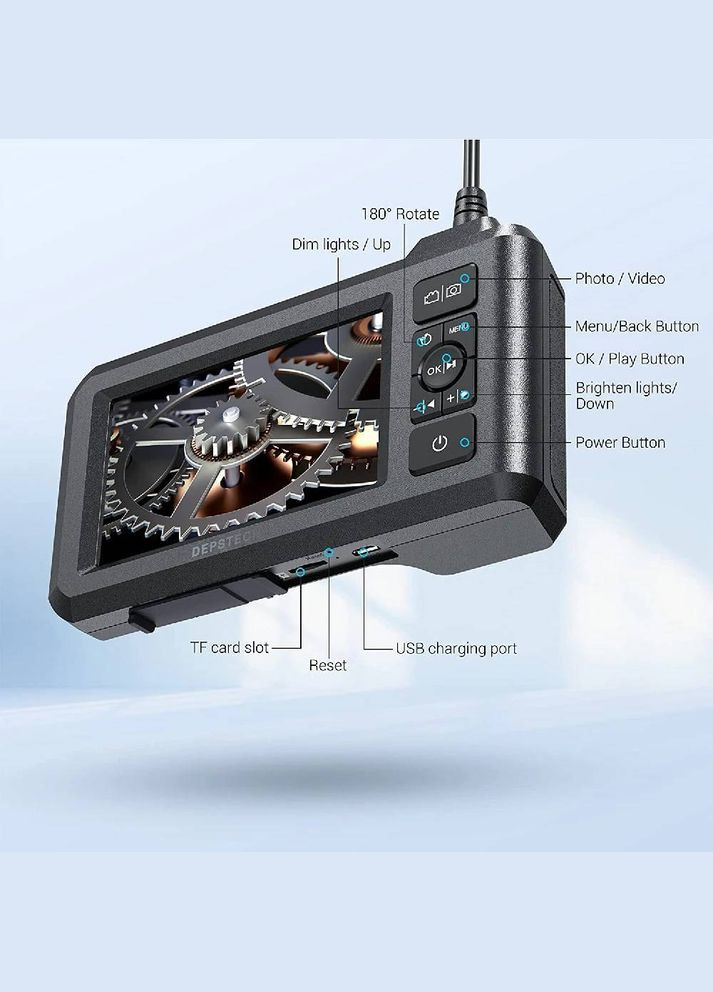 Відеоендоскоп DS300 (5,5мм 5 метрів) (1152) DEPSTECH (334888565)