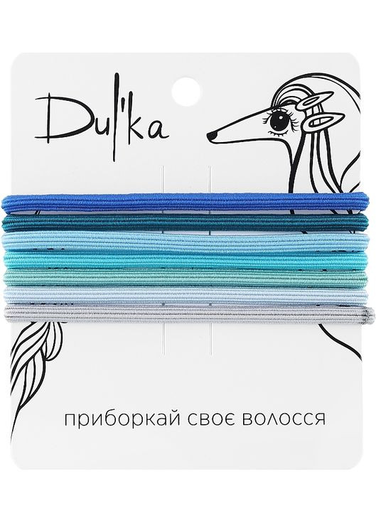 Набір гумок для волосся UH717710 Салатовий 5 см 8 шт(UH717710) Dulka (285718439)