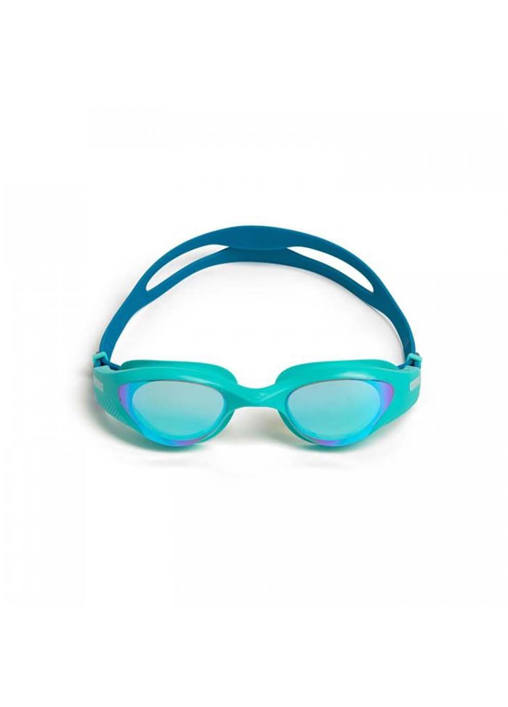 Очки для плавания THE ONE MIRROR Голубой, Бирюзовый Уни Arena (302210464)
